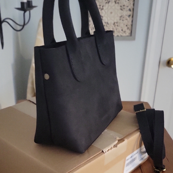 PLG Shadow Black Raindrop Crossbody Bag Small Classic - Picture 6 of 9